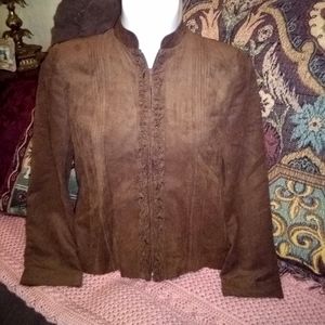 🔥New Dress Barn suede-like jacket 🔥